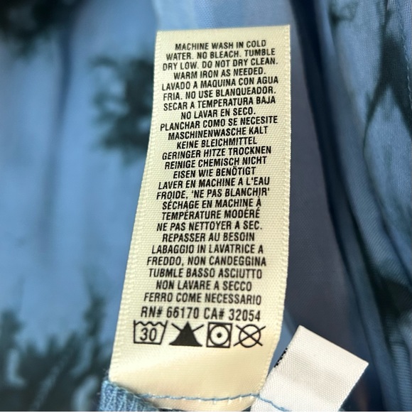 Anthropologie | Cloth & Stone Liv Tie-Front Mini Dress NWT Small - Picture 7 of 10